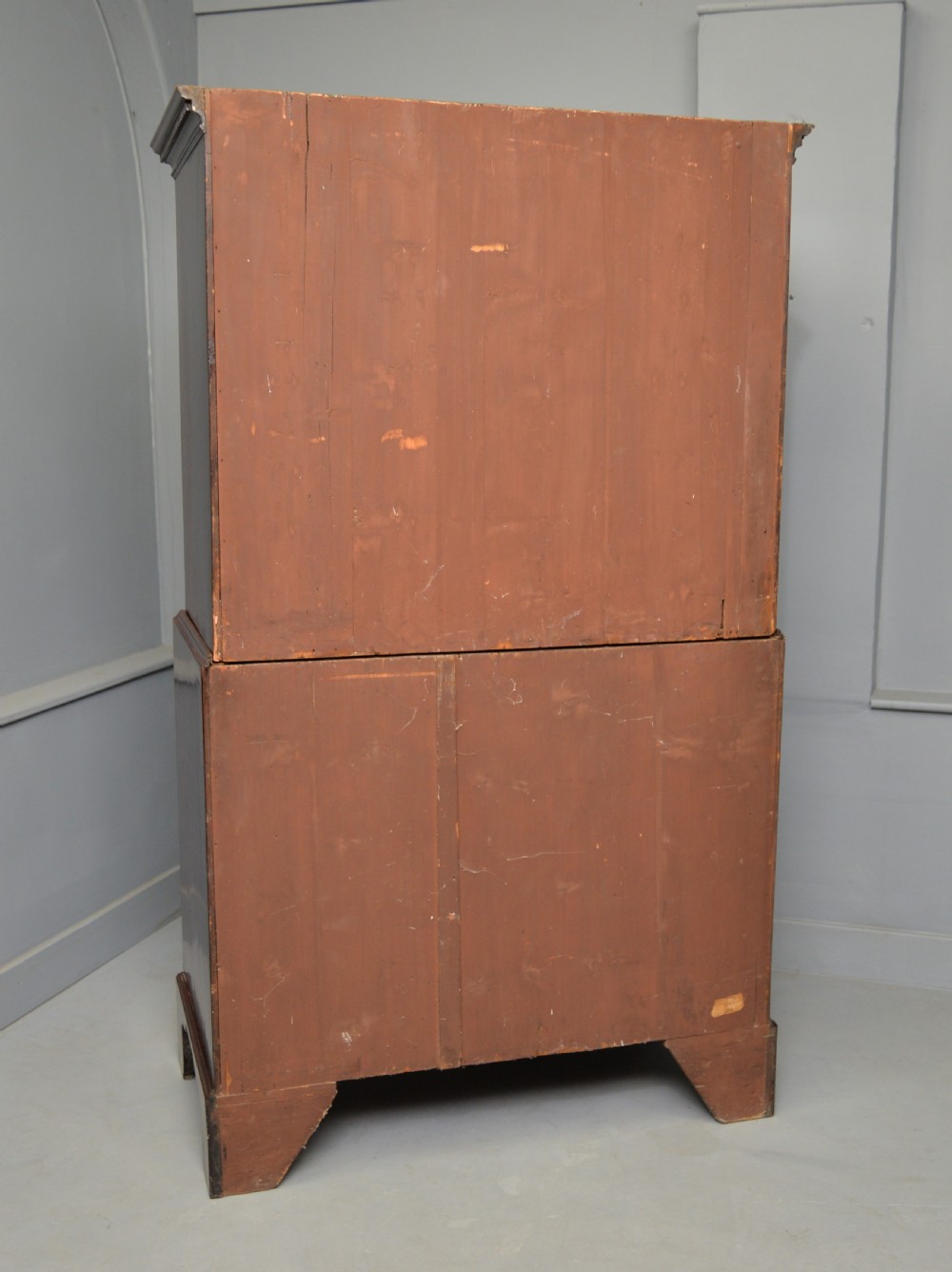 Georgian George III Mahogany Chest On Chest Tallboy View XII