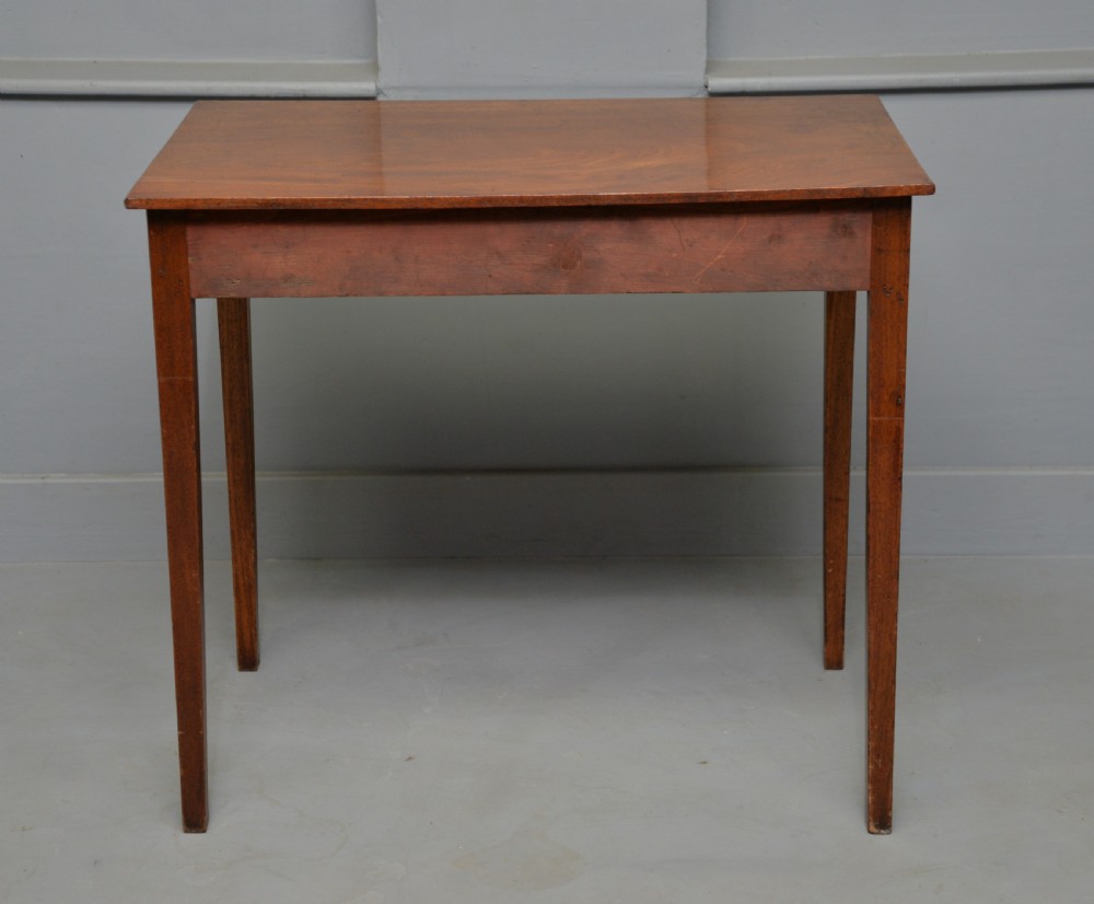 Georgian George III Mahogany Occasional Side Lamp Table View XIV