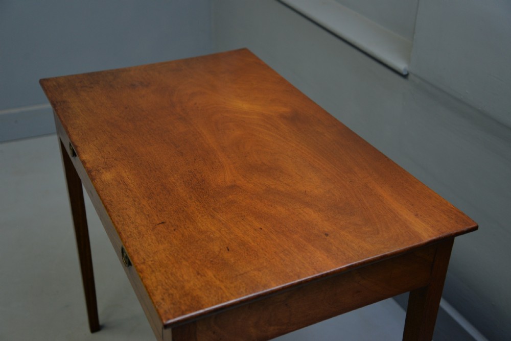 Georgian George III Mahogany Occasional Side Lamp Table View XV