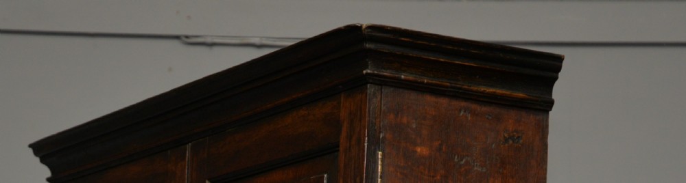 Georgian George III Oak Bureau Bookcase Cabinet View XXVI