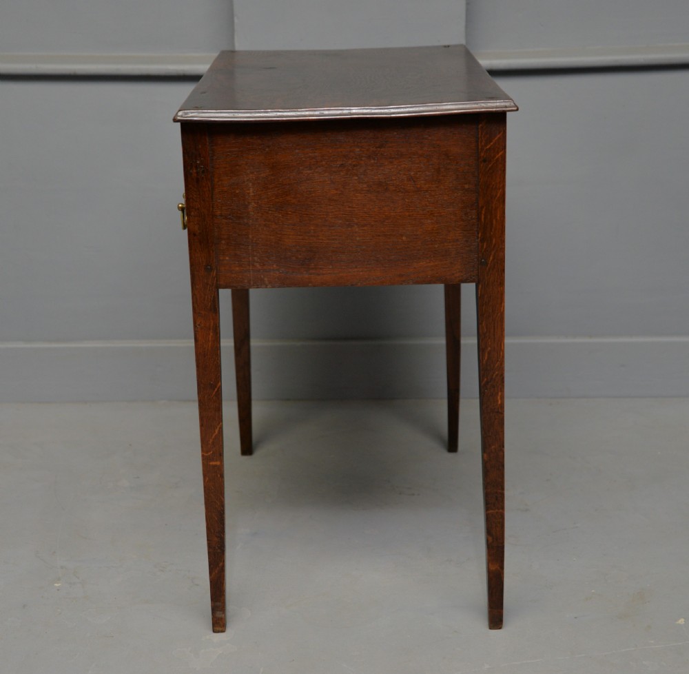 Charming Georgian Oak Lowboy Side Table View XVIII
