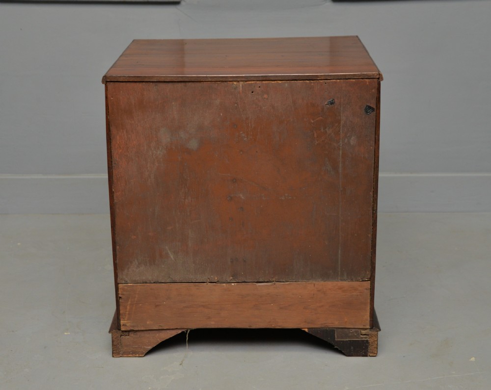 Charming Small Regency Rosewood Chest of Drawers View XIV