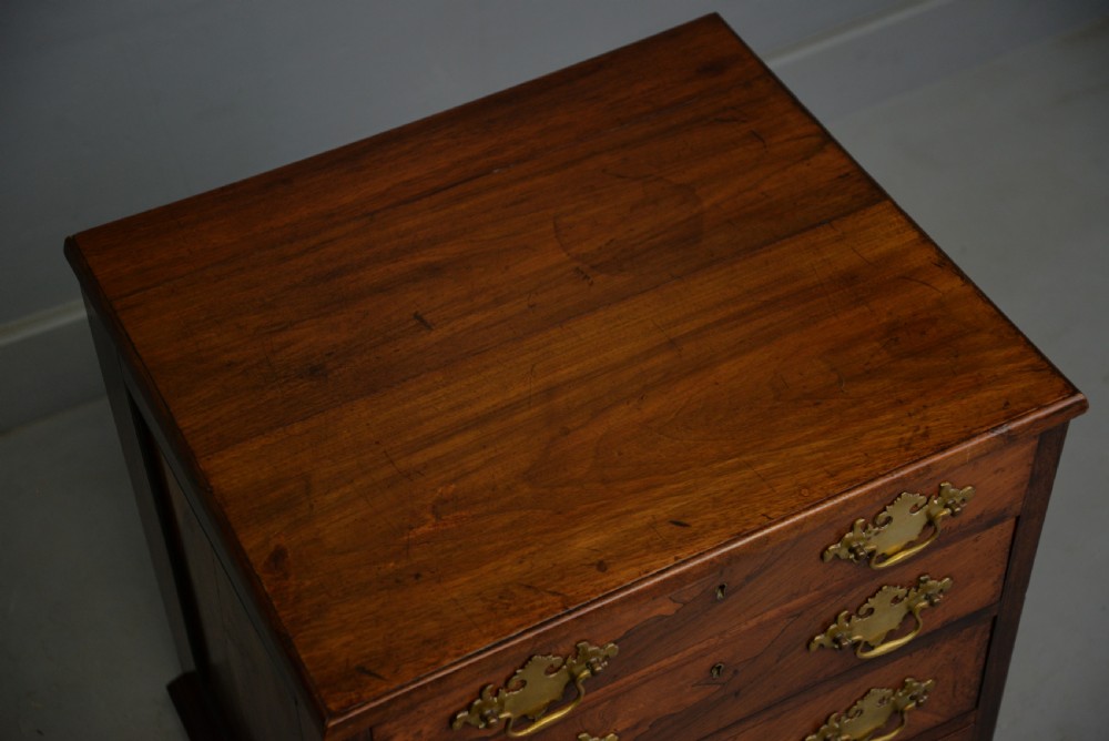 Charming Small Regency Rosewood Chest of Drawers View XVIII