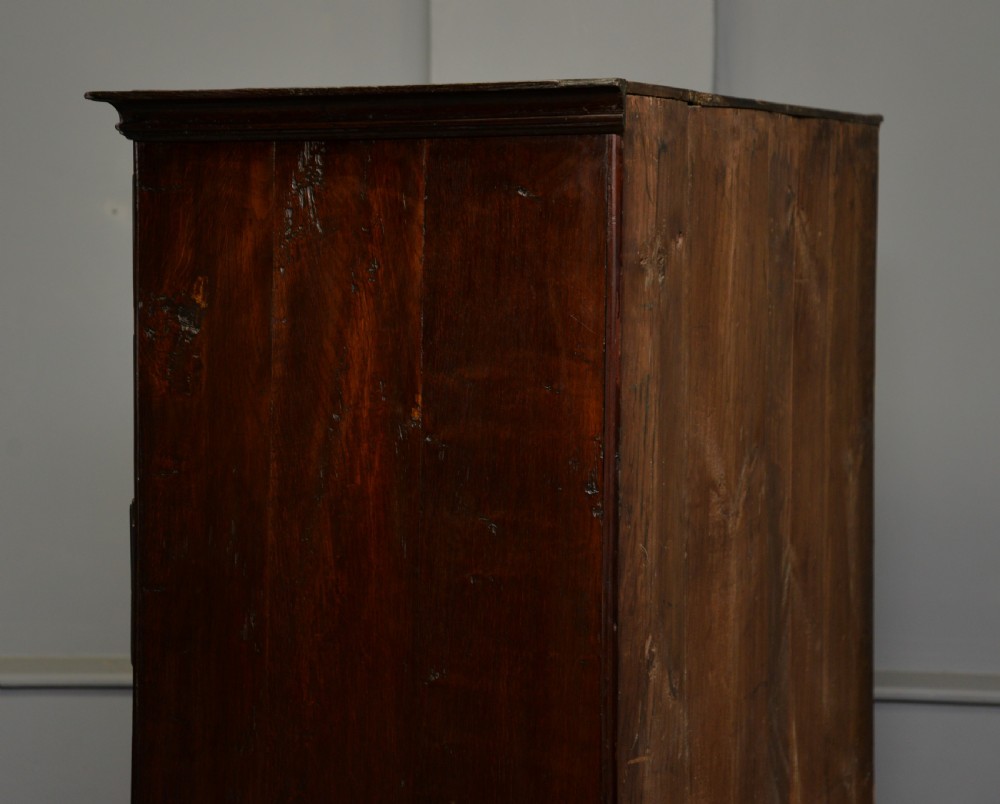 18th Century Georgian Provincial Oak Chest On Stand View XIII