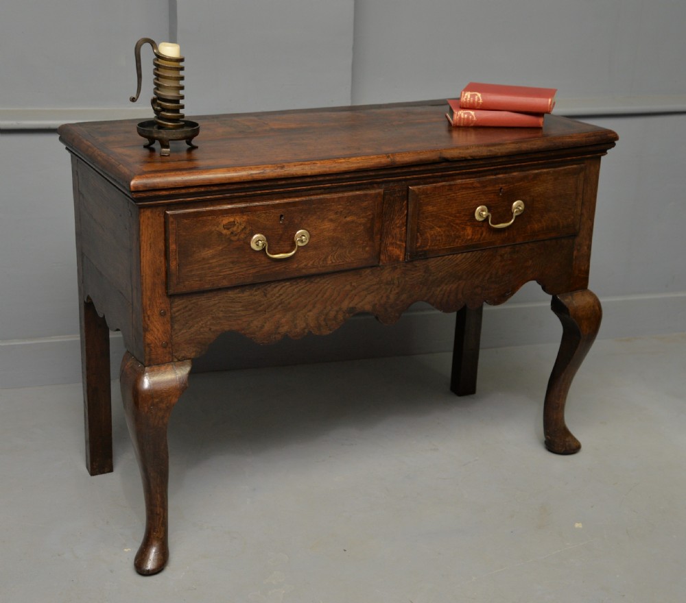 Charming Small Georgian Oak Sideboard Dresser Base