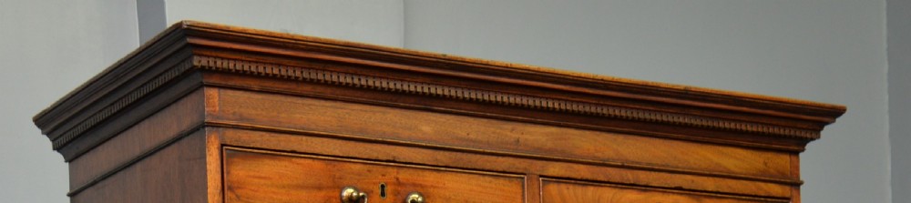 Georgian George III Mahogany Chest On Chest Tallboy View IV