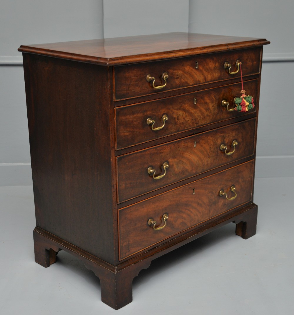 Georgian Mahogany Chest Of Drawers View III