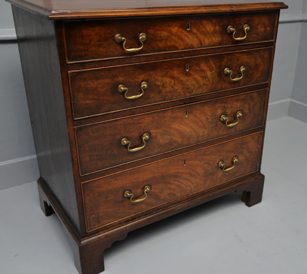 Georgian Mahogany Chest Of Drawers View XII