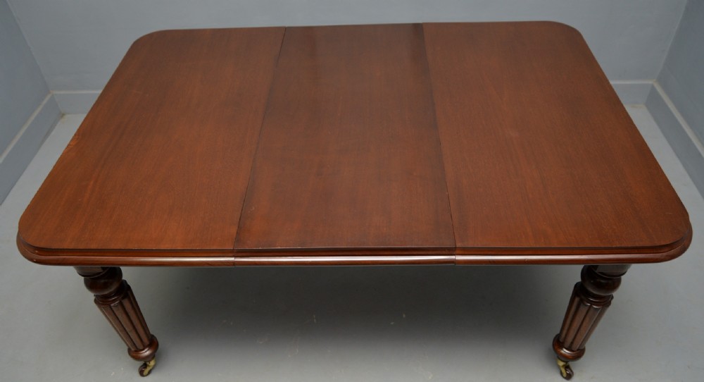 Victorian Mahogany Extending Dining Table View X