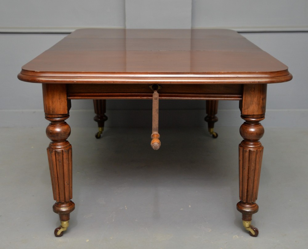 Victorian Mahogany Extending Dining Table View XIV
