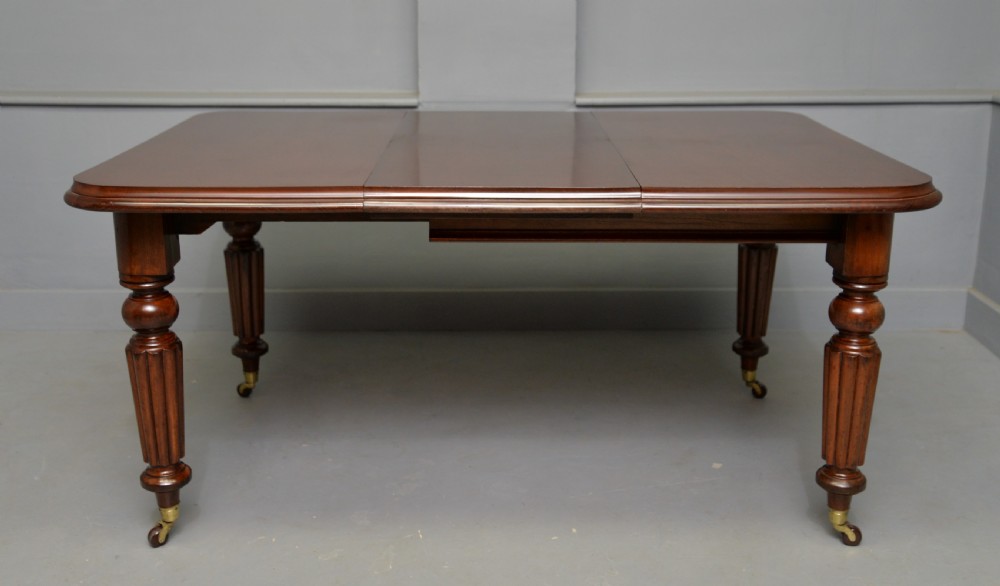 Victorian Mahogany Extending Dining Table View XV
