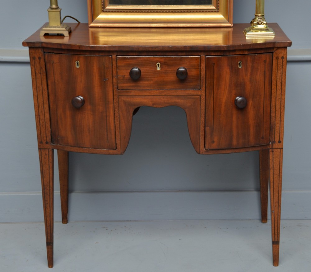Delightful Little Solid Mahogany Mini Georgian Sideboard Table