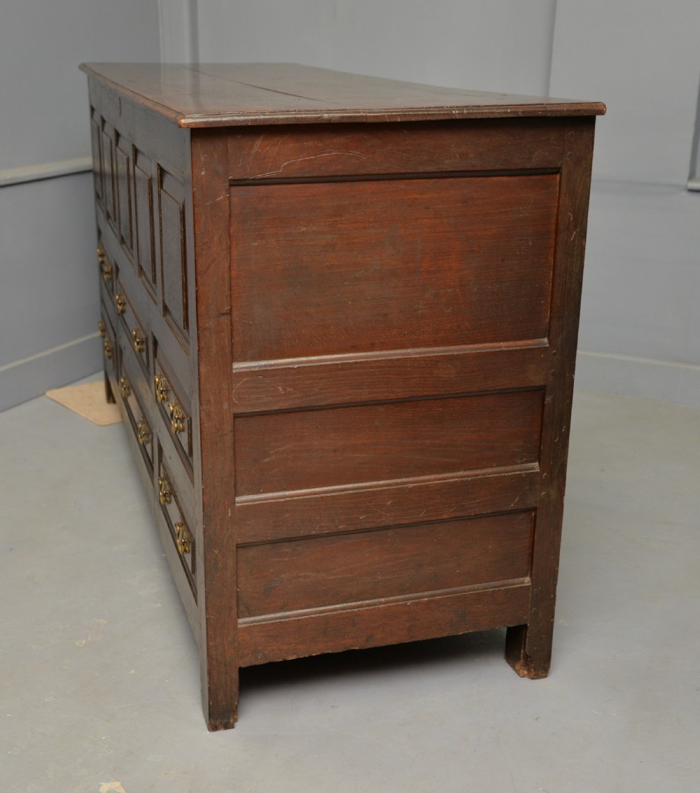 Magnificent Large 18th Century Georgian Oak Mule Chest View XVIII