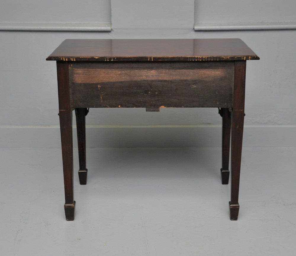 Chippendale Period Georgian Mahogany Lowboy Side Table View VII