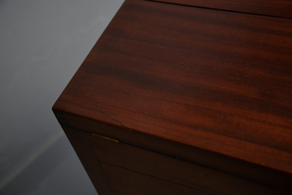 Georgian Mahogany Wash-Stand Bedside Cabinet View XIX