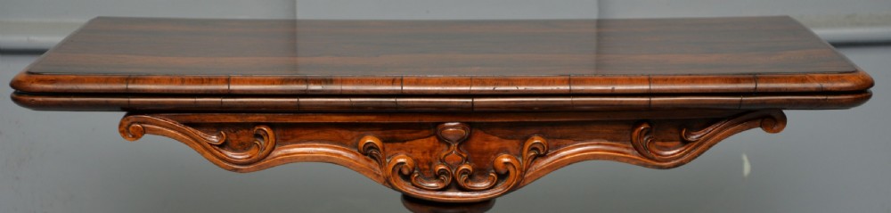 Early Victorian Rosewood And Walnut Tea / Side Table View VII