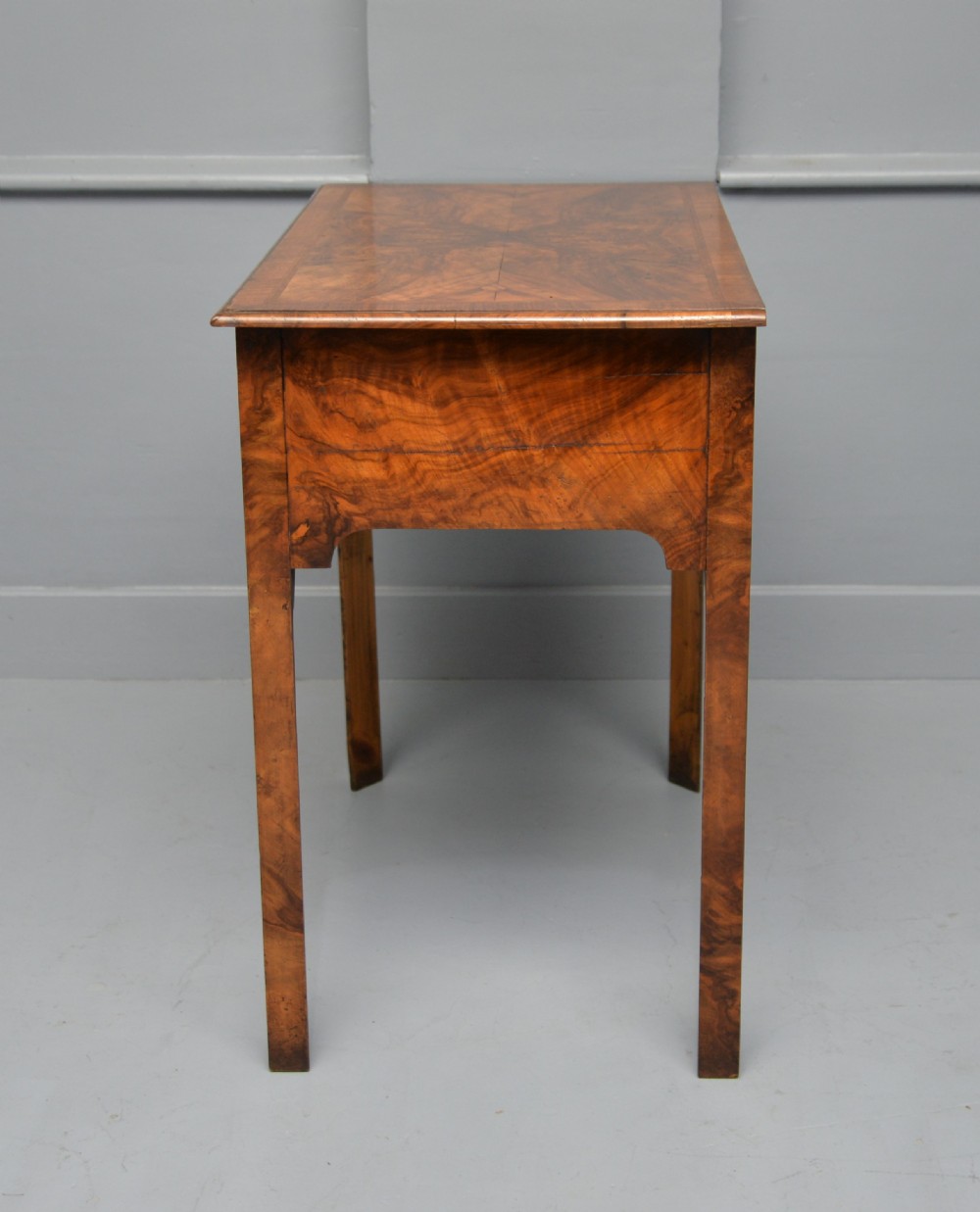 Early 18th Century Style Walnut Lowboy Side Table View XII