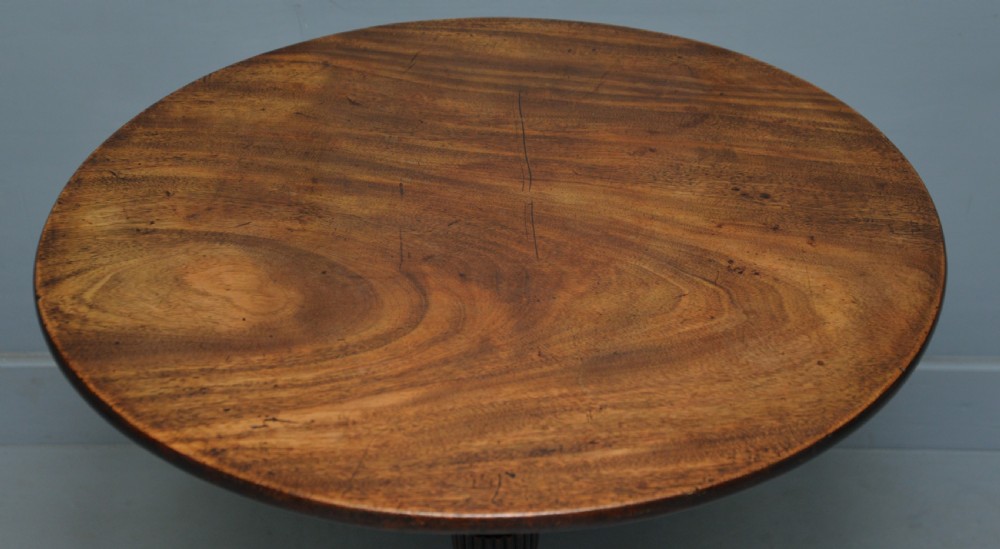 Georgian 18th Century Mahogany Tilt Top Side Occasional Table View XIII