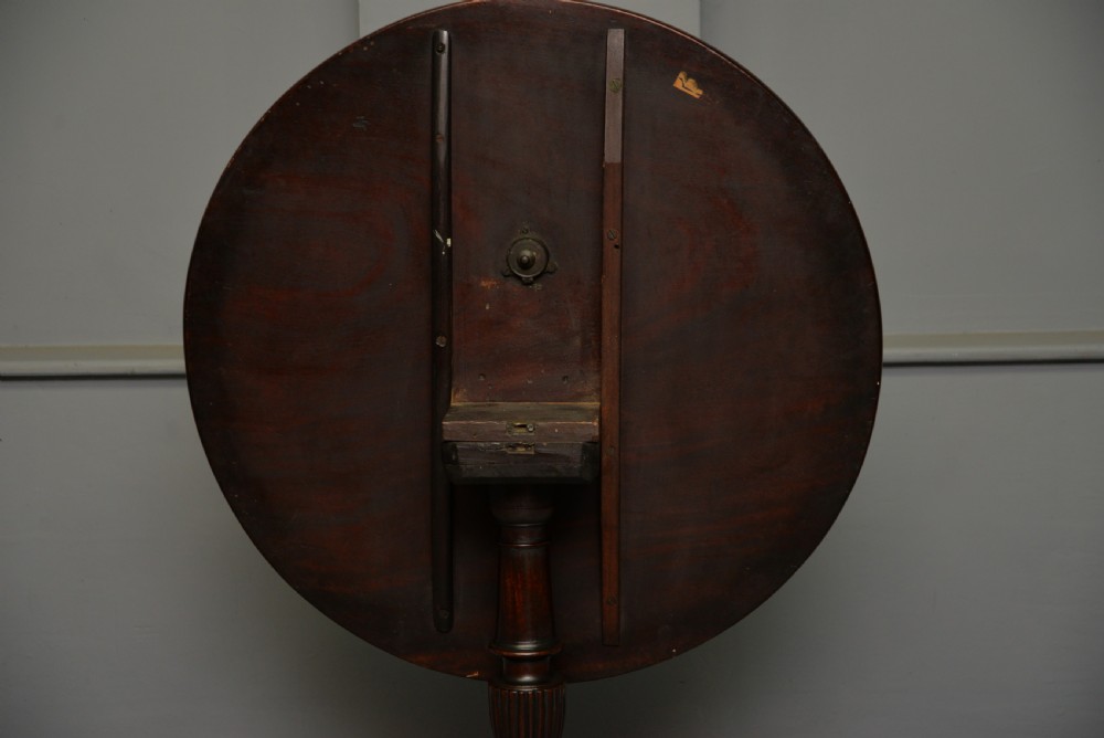 Georgian 18th Century Mahogany Tilt Top Side Occasional Table View XVIII