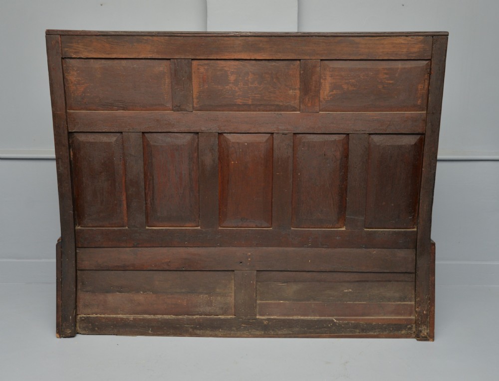 18th Century Georgian Oak Box Settle View XIII