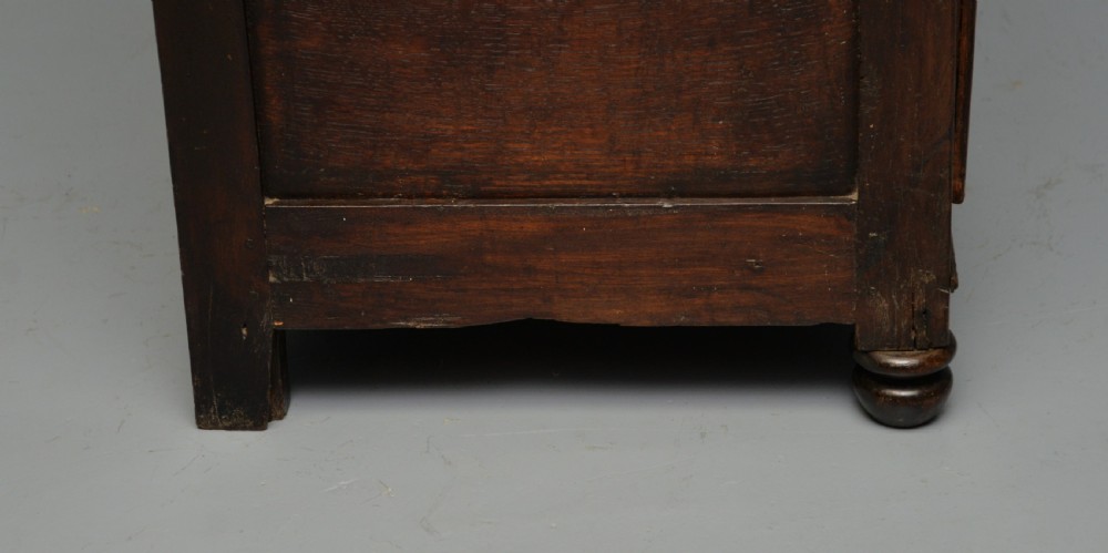 William and Mary Late 17th Century Oak Chest Of Drawers View X