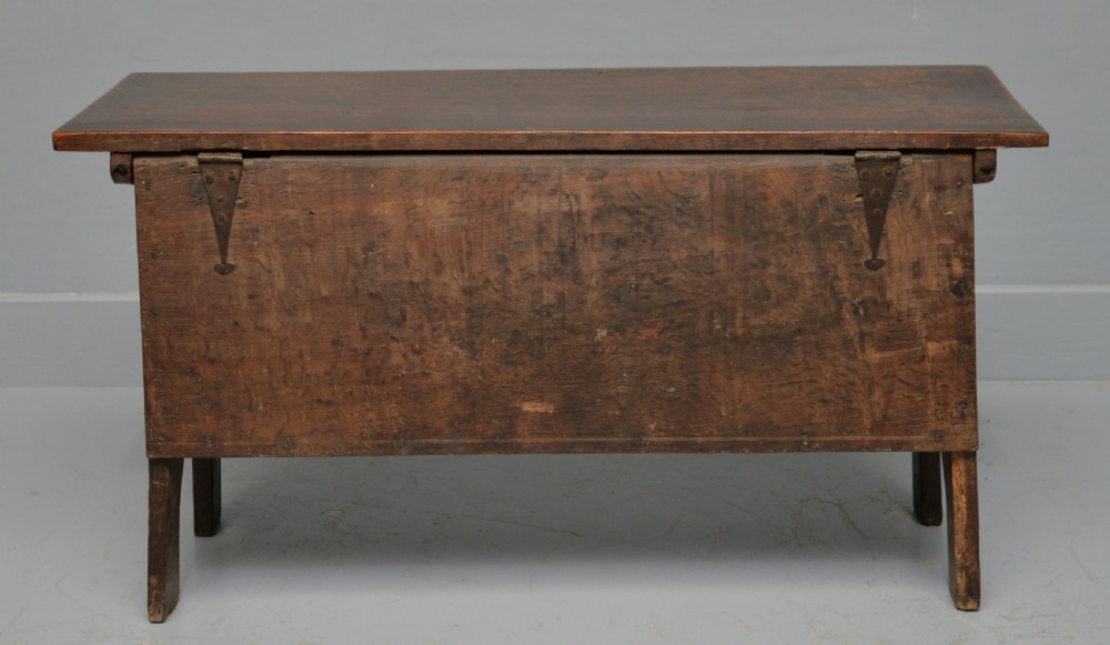 17th Century Oak Boarded Chest View VII