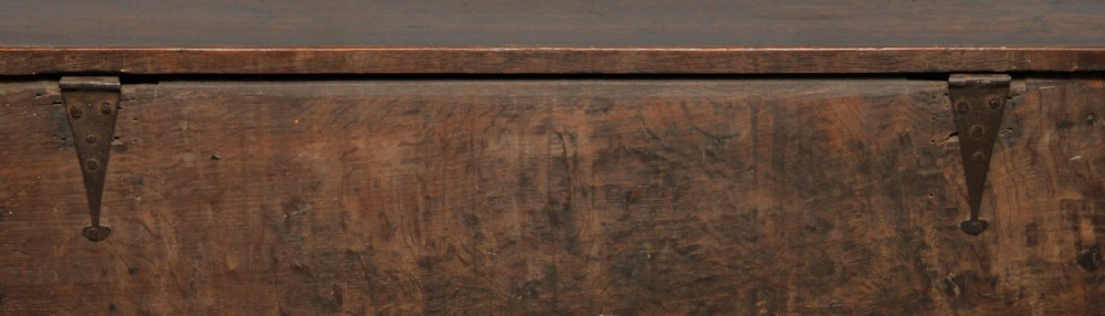 17th Century Oak Boarded Chest View VIII