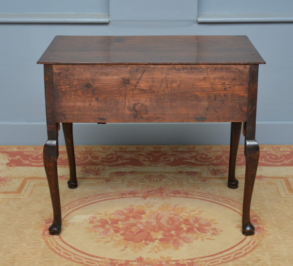 18th Century Georgian Oak Lowboy Side / Dressing Table View XIII