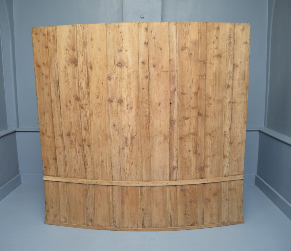 Charming 19th Century Stripped Pine Settle View XV