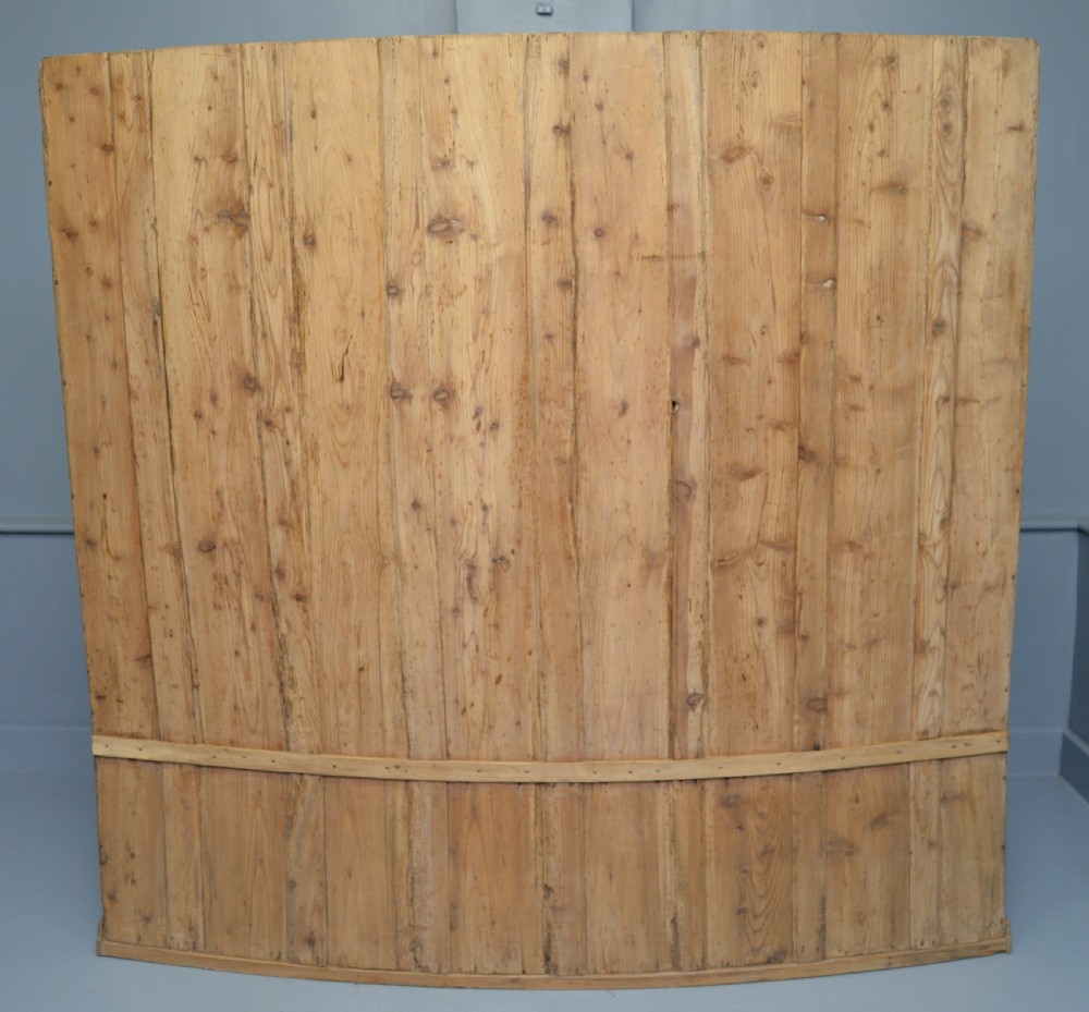 Charming 19th Century Stripped Pine Settle View XVI