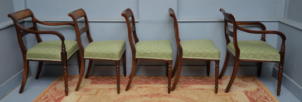 Regency Set Of Eight Mahogany Dining Chairs View IX