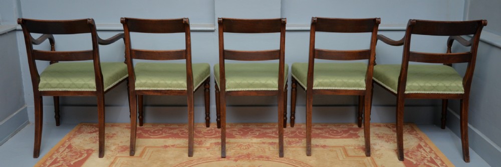 Regency Set Of Eight Mahogany Dining Chairs View XIII