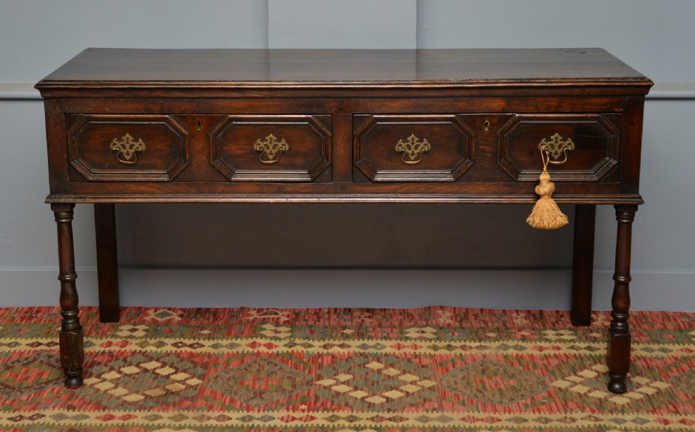 Charming Antique 17th Century Style Oak Dresser Sideboard
