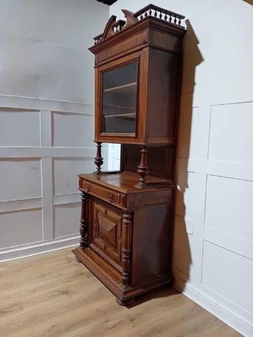 ANTIQUE VICTORIAN CARVED FRENCH BRETON BUFFET - ADDITIONAL PHOTO 10