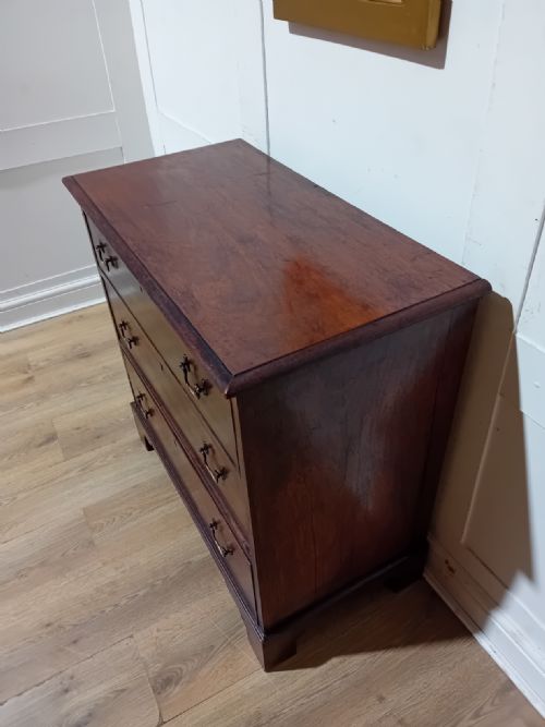 ANTIQUE GEORGE III MAHOGANY CHEST OF DRAWERS C17801800 - ADDITIONAL PHOTO 6