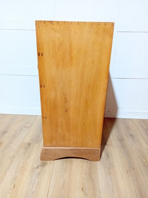 PETER WAALS COTSWOLD SCHOOL OAK CHEST OF DRAWERS - ADDITIONAL PHOTO 8