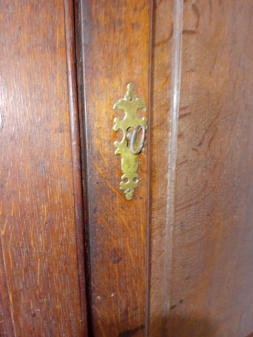 ANTIQUE GEORGE II OAK FREE STANDING CORNER CUPBOARD C174060 - ADDITIONAL PHOTO 16