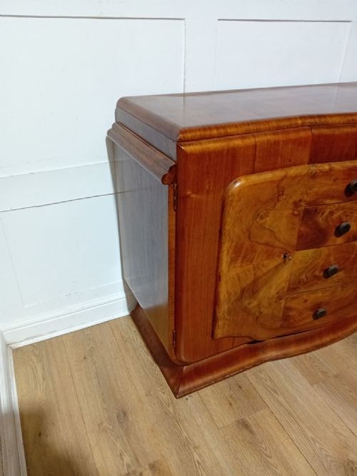 ART DECO WALNUT SIDEBOARD C192539 - ADDITIONAL PHOTO 1