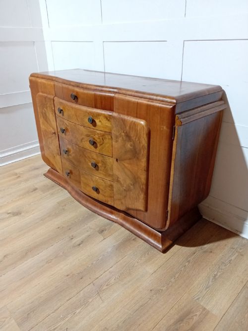 ART DECO WALNUT SIDEBOARD C192539 - ADDITIONAL PHOTO 2
