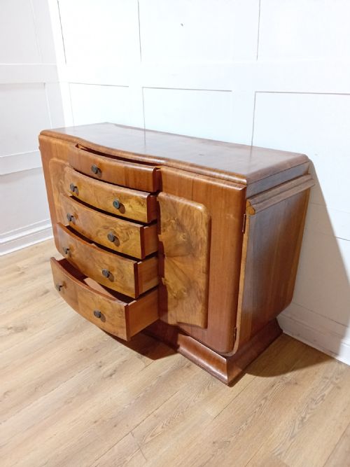 ART DECO WALNUT SIDEBOARD C192539 - ADDITIONAL PHOTO 6