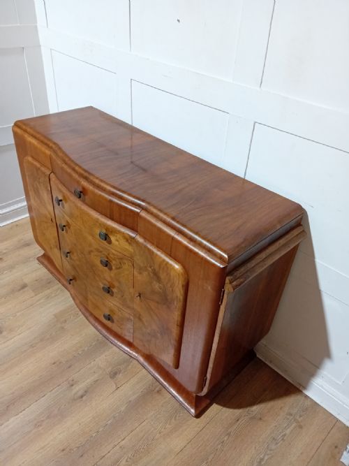 ART DECO WALNUT SIDEBOARD C192539 - ADDITIONAL PHOTO 9