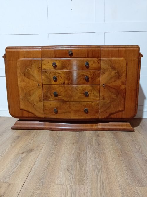 ART DECO WALNUT SIDEBOARD C192539 - ADDITIONAL PHOTO 10