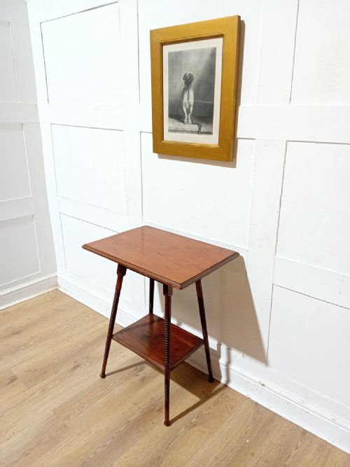 LIBERTY OF LONDON ARTS CRAFTS TABLE BY WILLIAM BIRCH - ADDITIONAL PHOTO 1