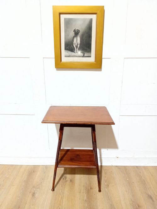LIBERTY OF LONDON ARTS CRAFTS TABLE BY WILLIAM BIRCH - ADDITIONAL PHOTO 2