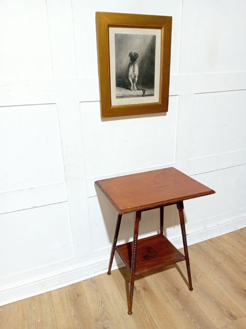 LIBERTY OF LONDON ARTS CRAFTS TABLE BY WILLIAM BIRCH - ADDITIONAL PHOTO 5