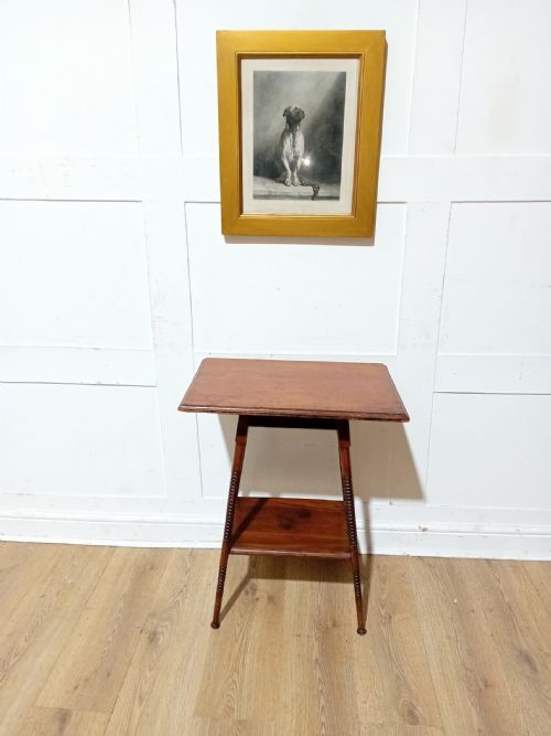 LIBERTY OF LONDON ARTS CRAFTS TABLE BY WILLIAM BIRCH - ADDITIONAL PHOTO 7