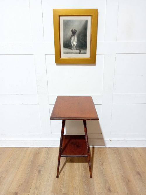 LIBERTY OF LONDON ARTS CRAFTS TABLE BY WILLIAM BIRCH - ADDITIONAL PHOTO 9