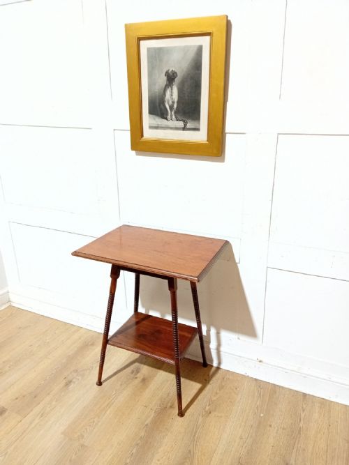 LIBERTY OF LONDON ARTS CRAFTS TABLE BY WILLIAM BIRCH - ADDITIONAL PHOTO 10