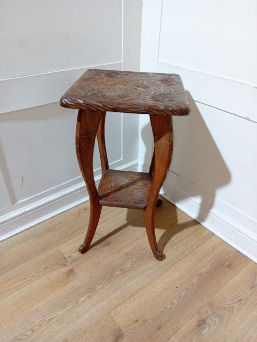 LIBERTY OF LONDON JAPANISM VICTORIAN SIDE TABLE - ADDITIONAL PHOTO 2