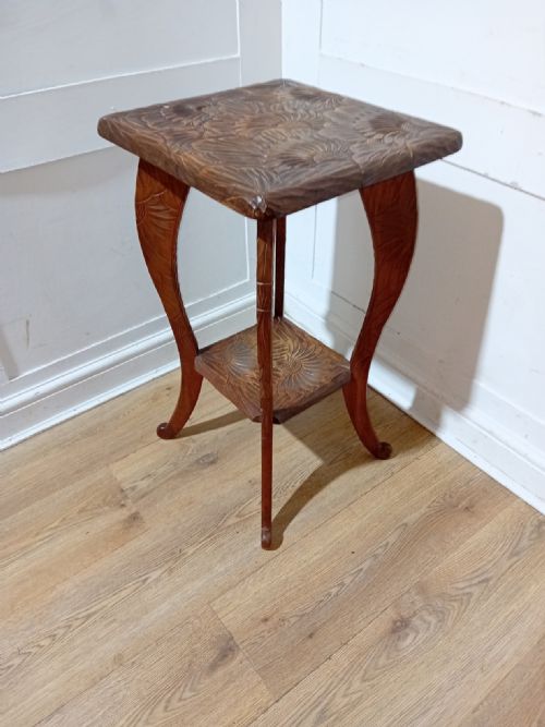 LIBERTY OF LONDON JAPANISM VICTORIAN SIDE TABLE - ADDITIONAL PHOTO 4